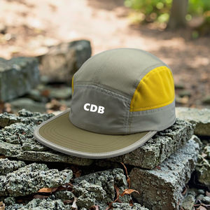 Casquette <span class=keywords><strong>de</strong></span> baseball unisexe 5 panneaux <span class=keywords><strong>de</strong></span> haute qualité, respirante, imperméable, non structurée, style urbain, réglable, en polyester, pour le <span class=keywords><strong>printemps</strong></span> - Product Image 1