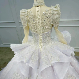 Robe de soirée vintage à col haut pour femmes, robe de bal Jancember Wn051 - Product Image 6
