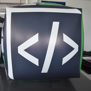 Cubo Tecnológico Inflable Personalizado KeepFuns |   Inflable Gigante de IoT/AI/Código para Eventos Tecnológicos y Promociones de Marca - Product Image 3