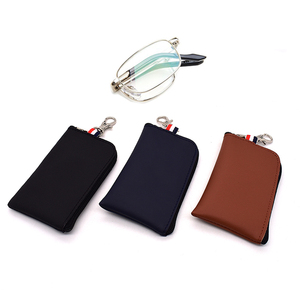 Da Pouch Gấp Kính Tùy Chỉnh Bán Buôn Gấp Đọc Kính Trường Hợp Túi Xách Tay Mini Mềm Trường Hợp Cho Kính Mắt Có Thể Gập Lại - Product Image 1