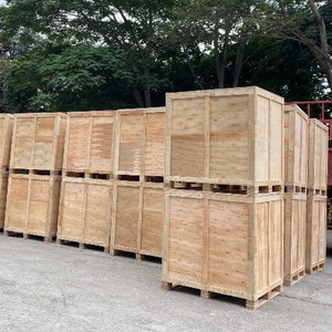 Customized Plywood Framed <b>Wooden</b> <b>Crates</b> 50cm Fumigation Free For Logistics And Furniture Packaging - Product Image 1
