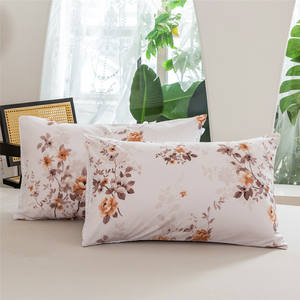 Commercio all'ingrosso 1800 filo di lusso egiziano microfibra lenzuolo stampato floreale Super morbido profondo tasca 4 pezzi Home Hotel - Product Image 2