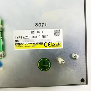 Pannello di controllo Fanuc usato A02B-0303-C125 # T tornio macchina cnc in magazzino