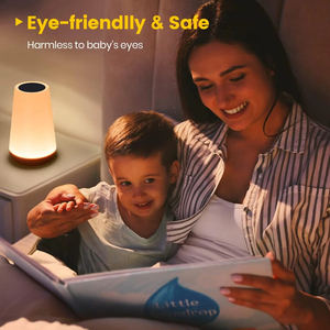 Table Lamp Bedside Lamp for Bedroom 13 Color Changing Touch Night <strong>Light</strong> RGB <strong>Remote</strong> Dimmable USB Rechargeable Portable Room <strong>Light</strong> - Product Image 5