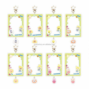 Llavero con Soporte para Fototarjetas Acrílicas de <span class=keywords><strong>Stray</strong></span> Kids SK, Regalo Metálico Kpop para Fans, para Llaves - Product Image 3