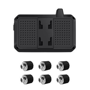 Sistema TPMS CAREUD para 4/6 Neumáticos con Medidor de Presión y Alarma de Fugas de Aire, Frecuencia de 433MHz, Compatible con Remolques/Camiones, PSI - Product Image 6