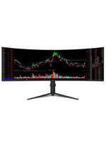 Moniteur LED 5K 32 pouces d'usine avec HDR pour PC Moniteur LCD de jeu incurvé 34 pouces 49 pouces pour interface DP de bureau