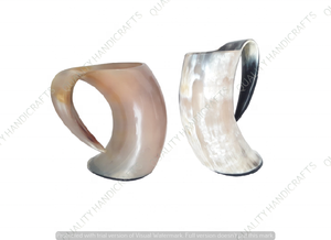 Mejor Nuevo Diseño Natural Cuerno Viking Jarra de Cerveza Sublimación Saludable Nuevos Productos para Beber - Product Image 2