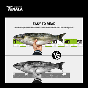 Ish Ruler con Adhesive acking easeasure Mat Fishing ackle ackuler Fo Fishing ooats - Product Image 3