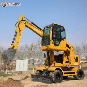 Promotion Exceptionnelle : Mini-Excavatrice sur Roues 8-9 Tonnes avec Grappin à Bois pour la Vente - Product Image 4