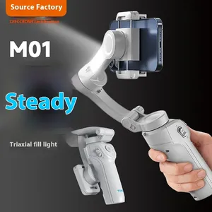 Estabilizador de Mano con Gimbal de Tres Ejes Inteligente TOKQI M01, Antivibración para Fotografía con Teléfono Móvil, Seguimiento Facial, Soporte para Transmisión en Vivo - Product Image 3