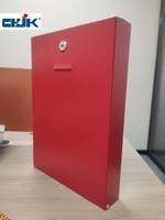 Boîte de sécurité incendie - Boîte de rangement portable en acier au carbone durable, revêtement poudré, protection incendie