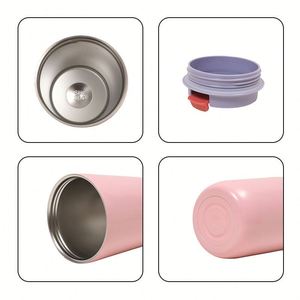 Gobelet isotherme en acier inoxydable 304 de 12 oz, à double paroi, pour thé à bulles et café - Product Image 2