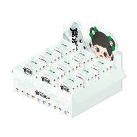 POP Mart Original Zoraa 3 Linglong Fu série boîte aveugle Tntspace nouveau produit à la mode jouet Figurine cadeau d'anniversaire boîtes mystère