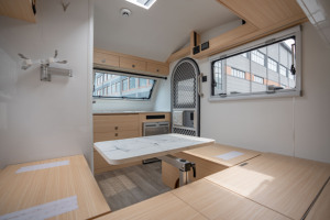 Mini Caravana Remolque Tipo Lágrima Pequeña, Mini Caravana Remolque en Forma de Lágrima, Remolque Camper Pequeño - Product Image 6