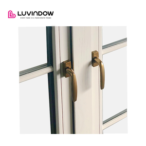 Fenêtres à battants en bois certifiées NFRC <span class=keywords><strong>Detex</strong></span>, style à persiennes, avec moustiquaire magnétique, conformes à la norme Energy Star - Product Image 4