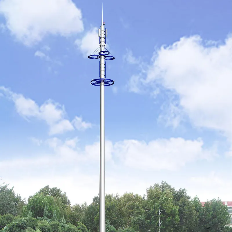 Xintong 220kv Elektrische Toren 30M Pole Communicatie Elektrische Toren