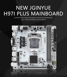 JGINYUE H97 Mini-ITX <b>Motherboard</b> Intel I3/I5/I7 <b>CPU</b> DDR3 1600MHz 16GB Double Channel USB3.0 VGA for New Desktop H97I PLUS Ideal - Product Image 4