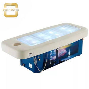 Table de massage de soin du visage complet du corps usine pour spa lit sensoriel avec 1 moteur de baignoire chauffante à led lit de spa de massage d'hôtel - Product Image 6