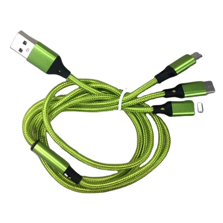 Высококачественное быстрое зарядное устройство типа c адаптер для зарядки 3 в 1 micro USB Тип c передача данных Синхронизация зарядное устройство кабель автомобильный с кабелем