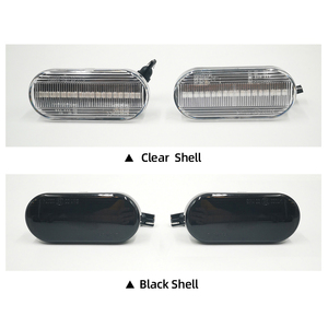 Accessoires de signalement de voitures, feu de <span class=keywords><strong>clignotant</strong></span>, marqueur latéral dynamique, pour Volkswagen VW Bora <span class=keywords><strong>Golf</strong></span> 3 <span class=keywords><strong>4</strong></span> Passat 3BG Polo SB6, 2 pièces - Product Image 2