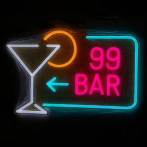 Alta calidad Led Flex 24v haciendo Color <span class=keywords><strong>Carlsberg</strong></span> Budweiser tienda de licores de neón - Product Image 3