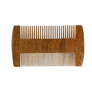 Peine de Madera de Palisandro Premium Engrosado de Doble Cara con Dientes Finos y Anchos para el Cuidado del Cabello y la Barba - Product Image 5