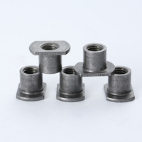 Écrous de soudure en T en acier zingué M8 M10 M12 7/16-20 JIS B 1196 pour plaque, norme JIS 2A