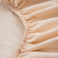 Réduction tarifaire américaine Oeko-Tex 4 pièces ensemble de draps de refroidissement sans plis poches profondes ensemble de draps de lit fenêtre de 90 jours