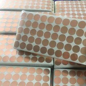 Ruban adhésif conducteur EMI en acrylique antistatique résistant aux hautes températures, découpé sur mesure, simple face, sensible à la pression, en cuivre - Product Image 1