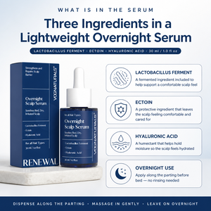 Siero Trattamento per Cuoio Capelluto con 1% Ectoina, Etichetta Privata, Rinforza e Ripara la Barriera del Cuoio Capelluto, Lenisce Cuoio Capelluto Rosso, Secco e Irritato, OEM ODM - Product Image 3
