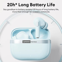 Écouteurs sans fil TWS Lenovo LE238 en gros, Bluetooth 6.0, pour sport et gaming, avec haut-parleurs 13mm, appels HD, basses profondes et longue autonomie