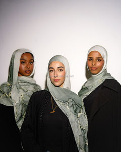 โมเดลไม้ไผ่ Vela ผ้าเรยอนนุ่มระบายอากาศได้ดีผ้าคอตตอนเนื้อนุ่มผ้าเรยอนผ้าทอโมดมุสลิมผ้าพันคอฮิญาบสำหรับผู้หญิง - Product Image 5