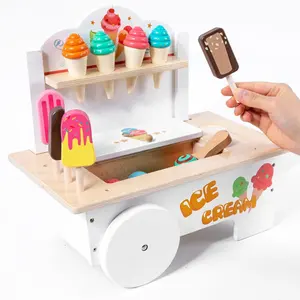 Early Education Play House With Interactive Ice Cream Toy Car Combination Children's Sale Interactive Ice Cream Simulation