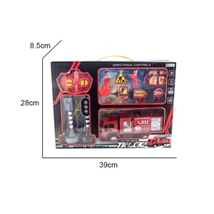 Trẻ em Đồ chơi kỹ thuật xây dựng xe tải chơi Set cháy động cơ xe cứu hộ thành phố xe <span class=keywords><strong>RC</strong></span> xe - Product Image 6