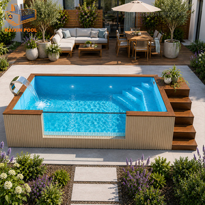 <span class=keywords><strong>Piscine</strong></span> familiale en fibre de verre acrylique transparent pour adultes <span class=keywords><strong>Piscine</strong></span> spa de nage Petite <span class=keywords><strong>piscine</strong></span> <span class=keywords><strong>hors</strong></span> <span class=keywords><strong>sol</strong></span> en <span class=keywords><strong>bois</strong></span> - Product Image 3