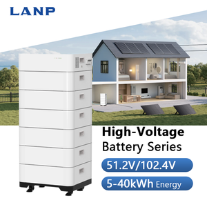 All-In-One 30kWh 40kWh 51.2V 102.4V Stackable Home Energy Storage System High Voltage <b>Rechargeable</b> <b>Battery</b> Pack CAN - Product Image 5