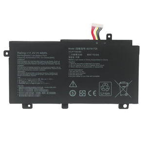 แบตเตอรี่แล็ปท็อป B31N1726 11.4V 4240mAh 48Wh สำหรับ <span class=keywords><strong>ASUS</strong></span> <span class=keywords><strong>TUF</strong></span> Gaming FX504 FX505 FX80 FX86 <span class=keywords><strong>FA506</strong></span> - Product Image 1