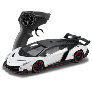 Auto RC Veneno 1:24 in Plastica, Auto Sportiva con Trazione Posteriore, Regalo di Compleanno per Ragazzi, Portata 60-100m, Caricabatterie Incluso - Product Image 1