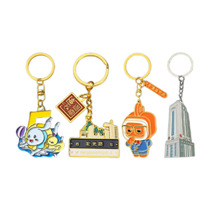 Custom Creative Metal Keychain with Logo Brand Key Rings