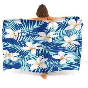 Khăn quàng sarong kiểu dân tộc mùa hè thiết kế mới dành cho nữ, họa tiết bộ lạc Samoa Polynesia, váy quấn đi biển, váy tắm cho nữ - Product Image 2