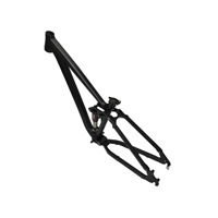 Cadre de vélo de montagne à suspension souple à quatre bras en métal durable, vente en gros 4OEM, cadre de vélo électrique