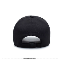 Cappello Estivo Unisex Formale, Berretto da Baseball Coreano a 6 Pannelli, Tessuto a Rete ad Asciugatura Rapida, Traspirante, con Motivo a Lettere e Logo Stampato