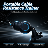 Appareil d'entraînement de résistance portable avec câble, équipement de musculation pour l'entraînement du corps entier, machine de fitness pour la maison