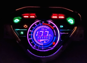 Prix d'usine Plusieurs Couleurs Compteur Numérique Compteur de Vitesse de Moto Compteurs de Vitesse de Vélo de Haute Qualité - Product Image 3