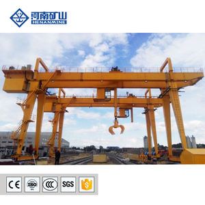 رافعة جسرية مزدوجة العارضة بحمولة 10 أطنان مع دلو للبيع - Product Image 5