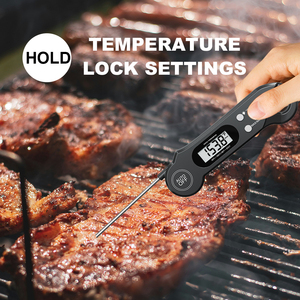 Termômetro Digital à Prova d'Água para Carne e Alimentos Líquidos com Resposta Rápida para Cozinhar Churrasco com Luz de Fundo - Product Image 5