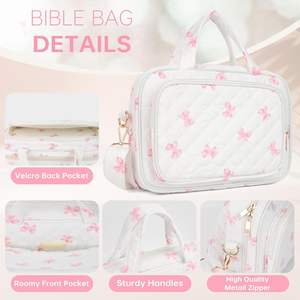 High Quality <b>Book</b> Storage <b>Bag</b> Portable Travel Prayer <b>Book</b> <b>Bag</b> Dustproof <b>Book</b> Cover - Product Image 3