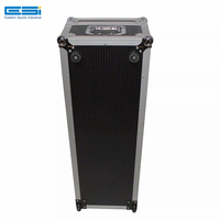 Esi-portable DJ équipement 1.5M de hauteur, support de treillis d'éclairage Totem Dj avec gribouillage blanc