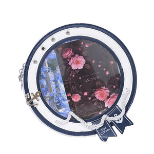 Bolso Ita de PVC transparente personalizado para damas y niñas, bandolera de hombro para mujer bonita con diseño de vela de forma personalizada - Product Image 6